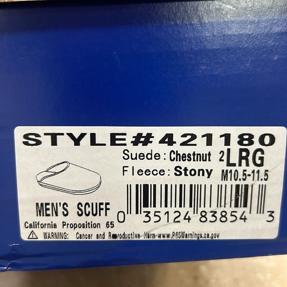 Old Friend men’s scuff slippers Size 10.5-11.5 - Picture 8 of 8